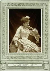 Sarah Bernhardt (1844-1923), aus Galerie Contemporaine, ca. 1874-78